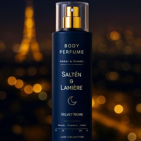 velvet1 Amber ve Pudra Kokulu Kalıcı Kadın Secret Vücut Parfümü